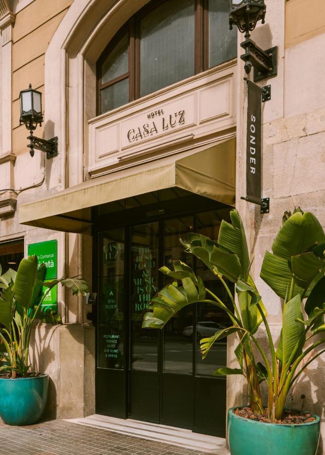 Sonder Casa Luz Hotell Barcelona Exteriör bild